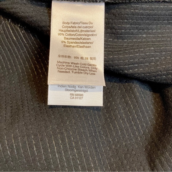 DKNY Black Sequin Short Sleeve Top With Crew Neck - Size XL - Picture 6 of 8